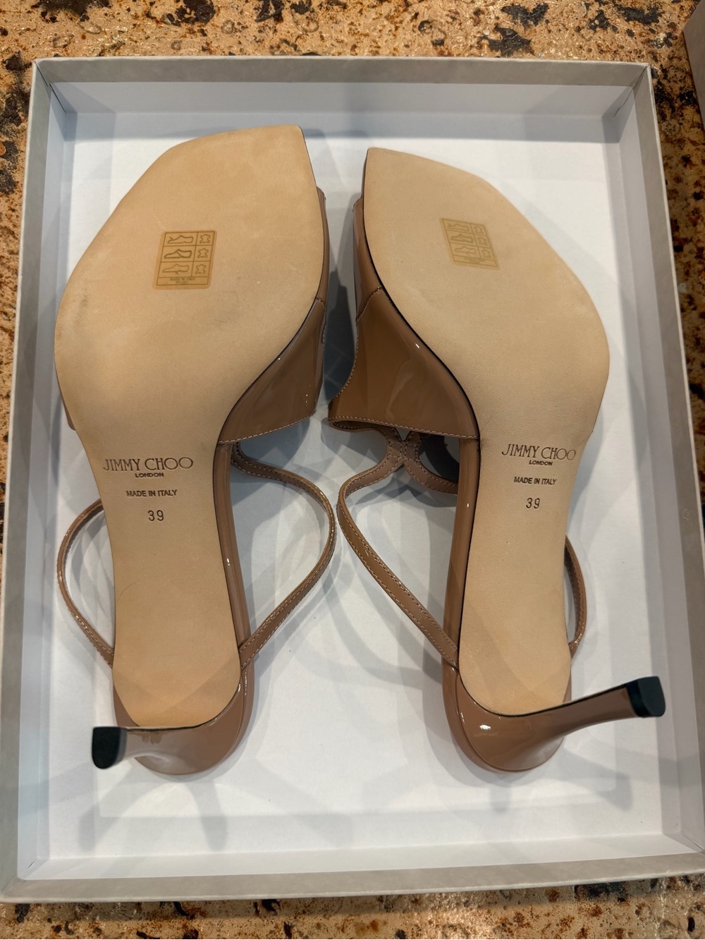 Jimmy Choo ANISE Ballet Pink Size 39 EU (US 9B) brand new - Picture 2 of 4